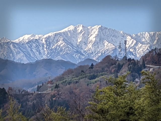 北アルプス風景